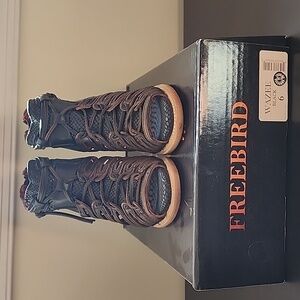 Freebird by Steven Wazee in Black, Size 6, fits 7 New In Box